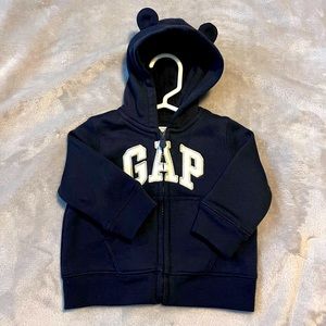 Baby Gap Logo Hoodie 3-6M